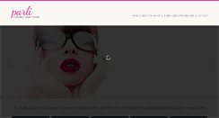 Desktop Screenshot of parlicosmeticlasercenter.com